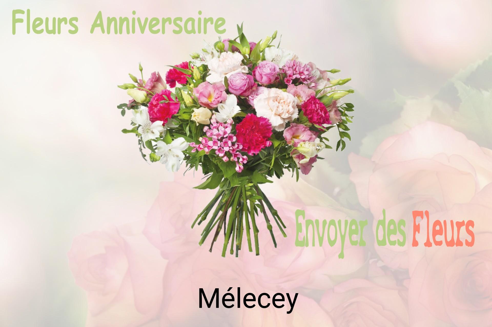 Bouquet de fleurs d’anniversaire livré à Mélecey